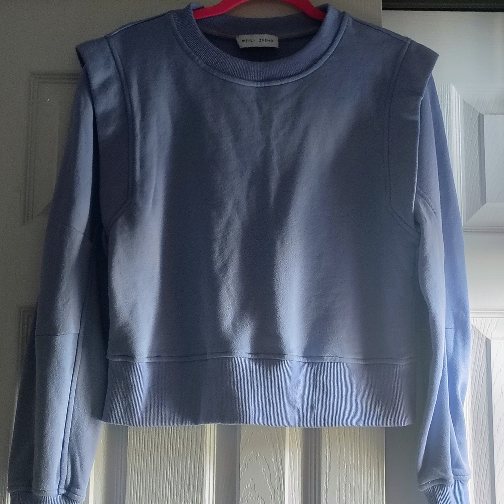 Blue Crewneck Sweatshirt
